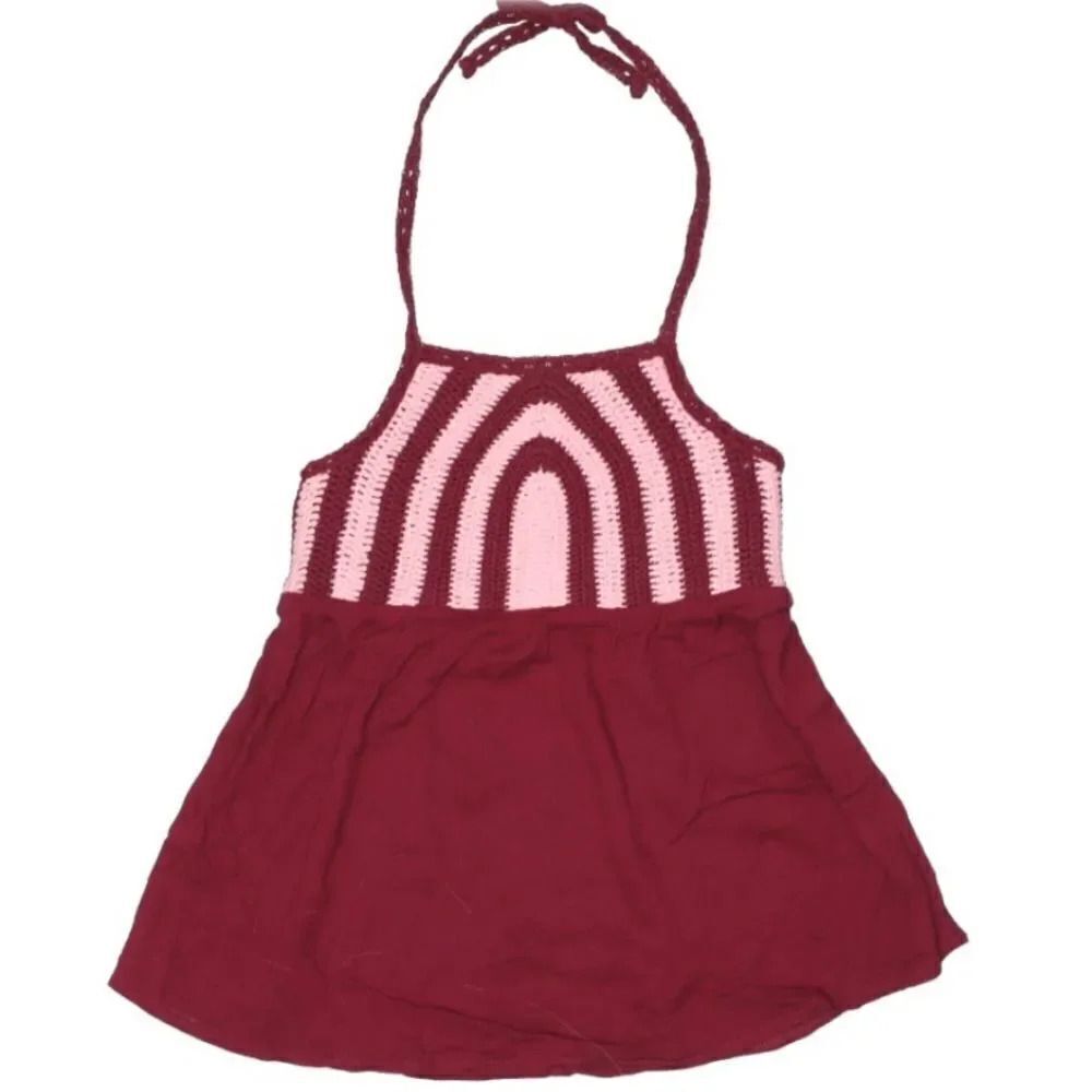 Crocheted Justice Halter Top